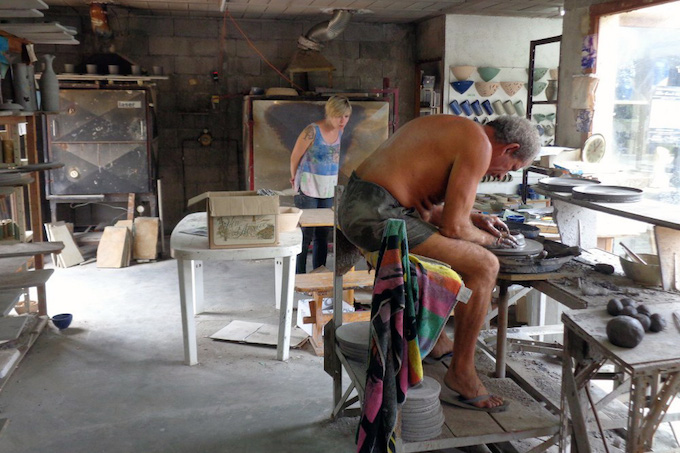 Antoine Campana from the Poterie de Corbara in Corsica